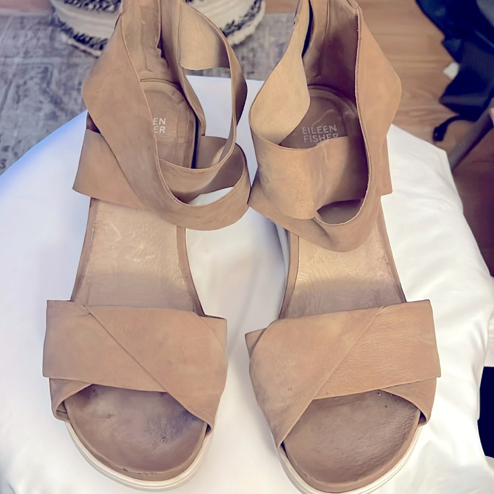 Eileen Fisher Women’s Sport Wedge Sandals